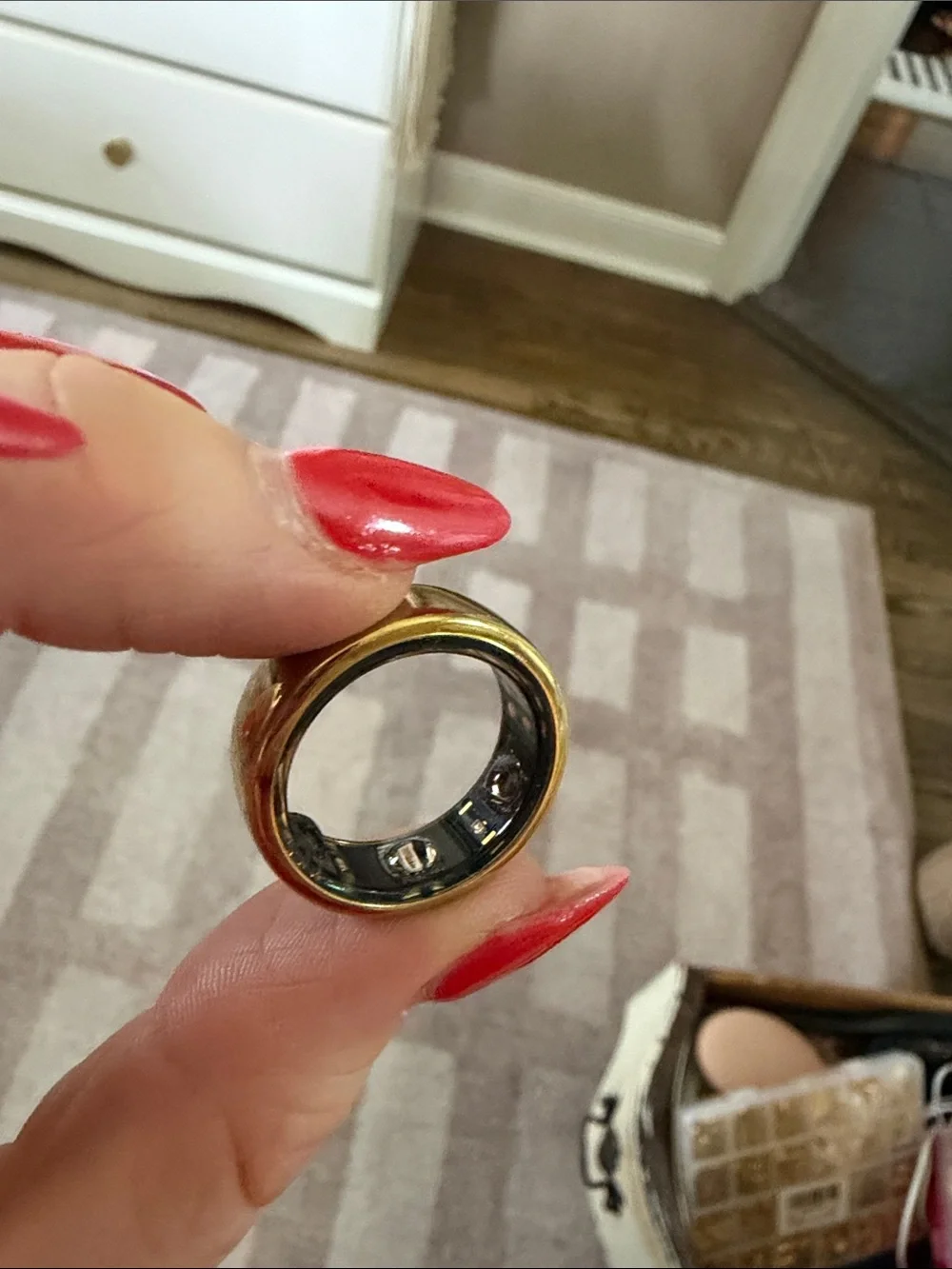 Oura ring gen 3 Gold horizon - Women size 9